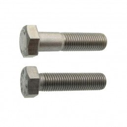 Vis tête hexagonale inox A4